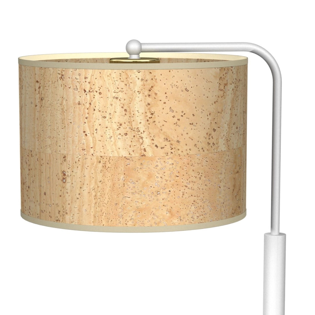 Lampada da tavolo Milagro CORK bianco/sughero 1xE27 60W