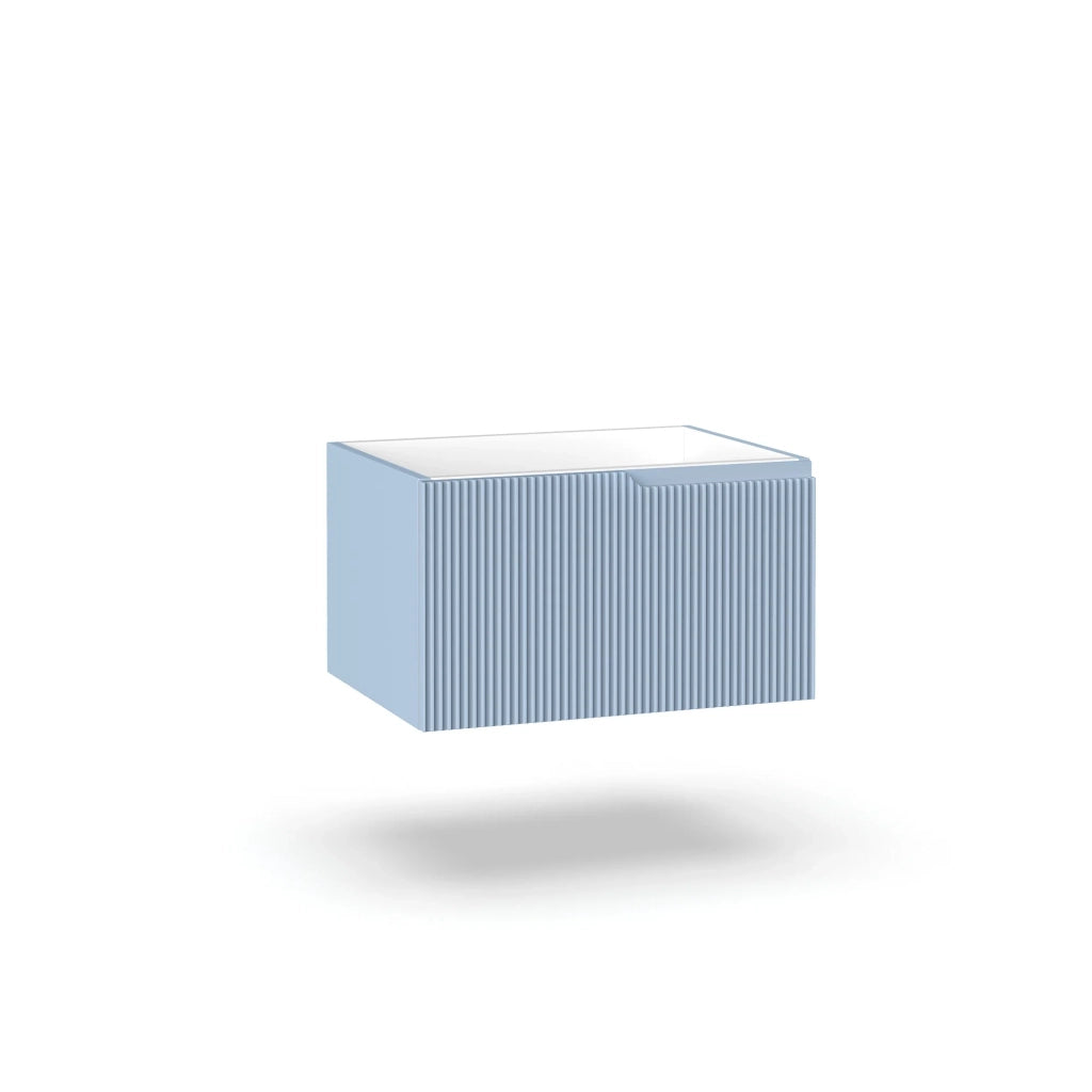 Base portalavabo 1 cestone VENERE azzurro tiffany
