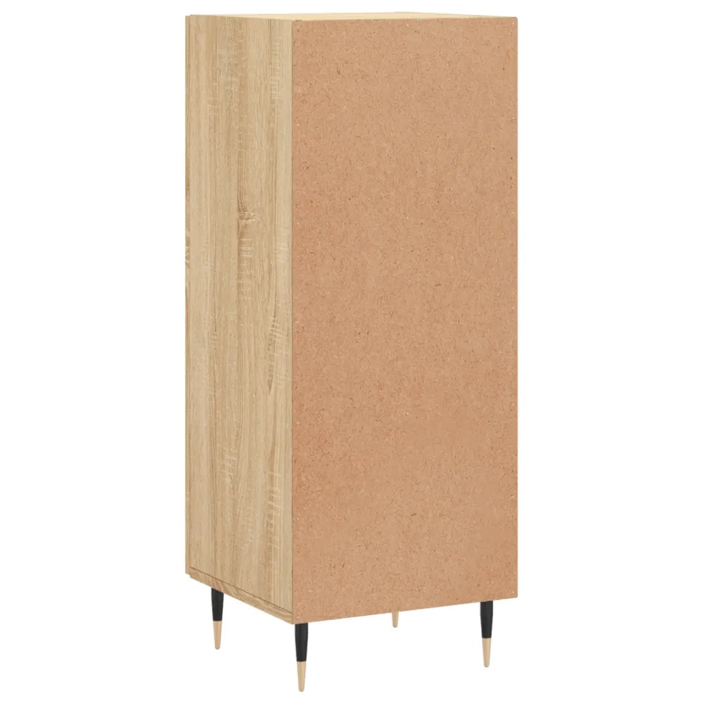 Credenza Rovere Sonoma 34,5x34x90 cm in Legno Multistrato 828519