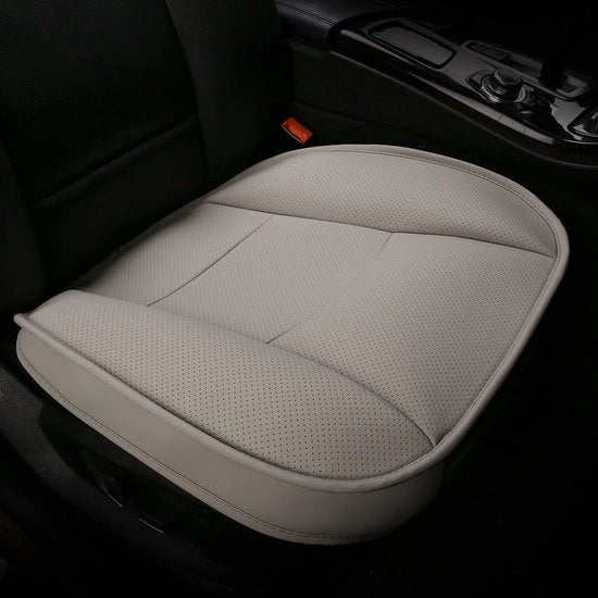 Sostegni Auto Universali PU-PUccia Super morbidi per sedile anteriore 2PCS (grigio 52 x 51 cm)