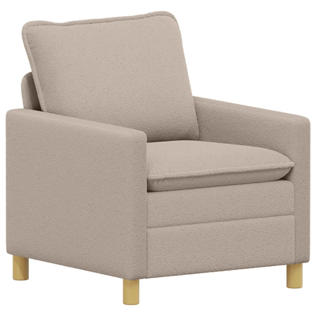 Set di divani 2 pz Grigio Chiaro Tessuto 3417077