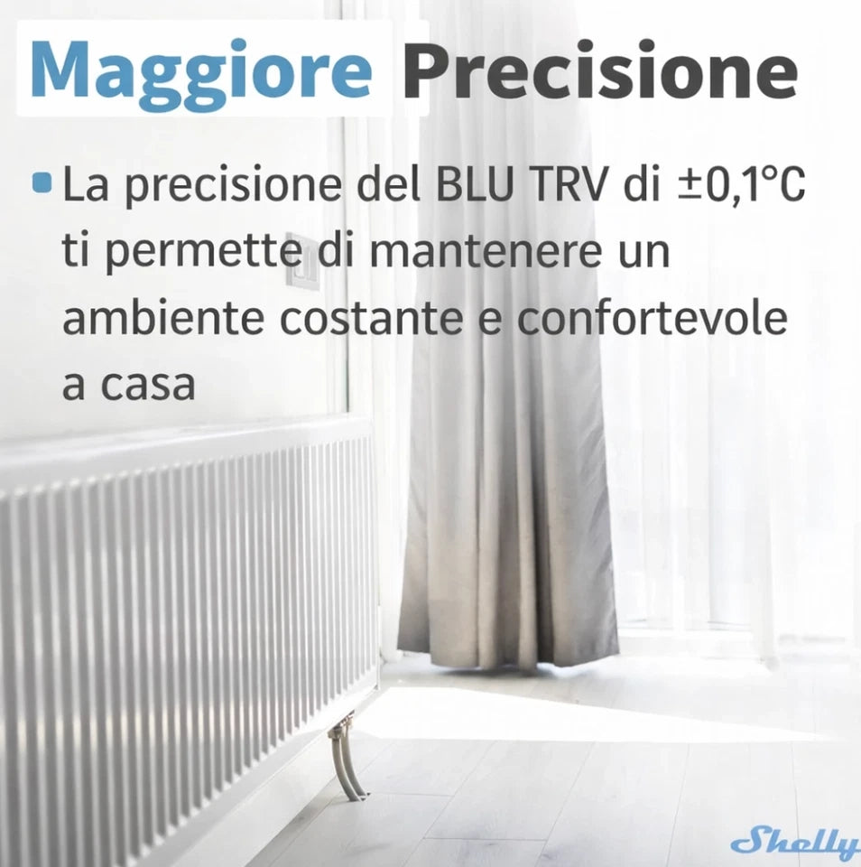 Shelly BLU TRV x3 + Shelly Blu Gateway Gen3