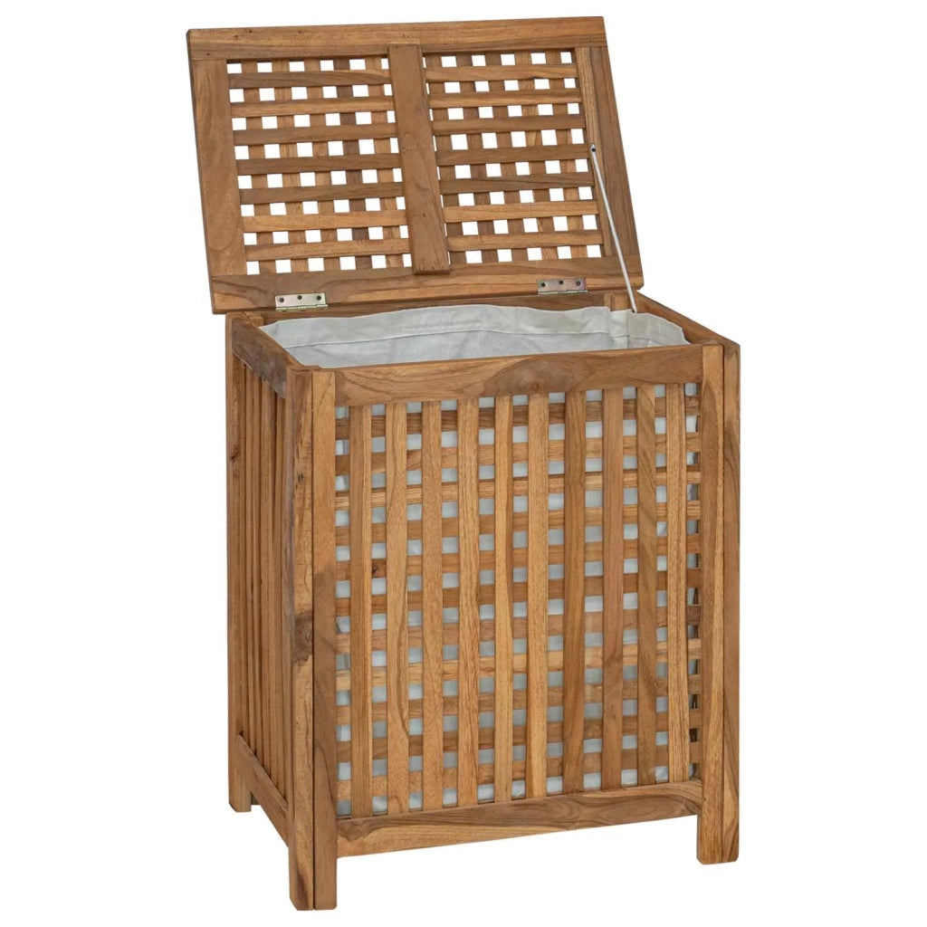 Cesto per Lavanderia Naturale 50 x 35 x 60 cm 42024289