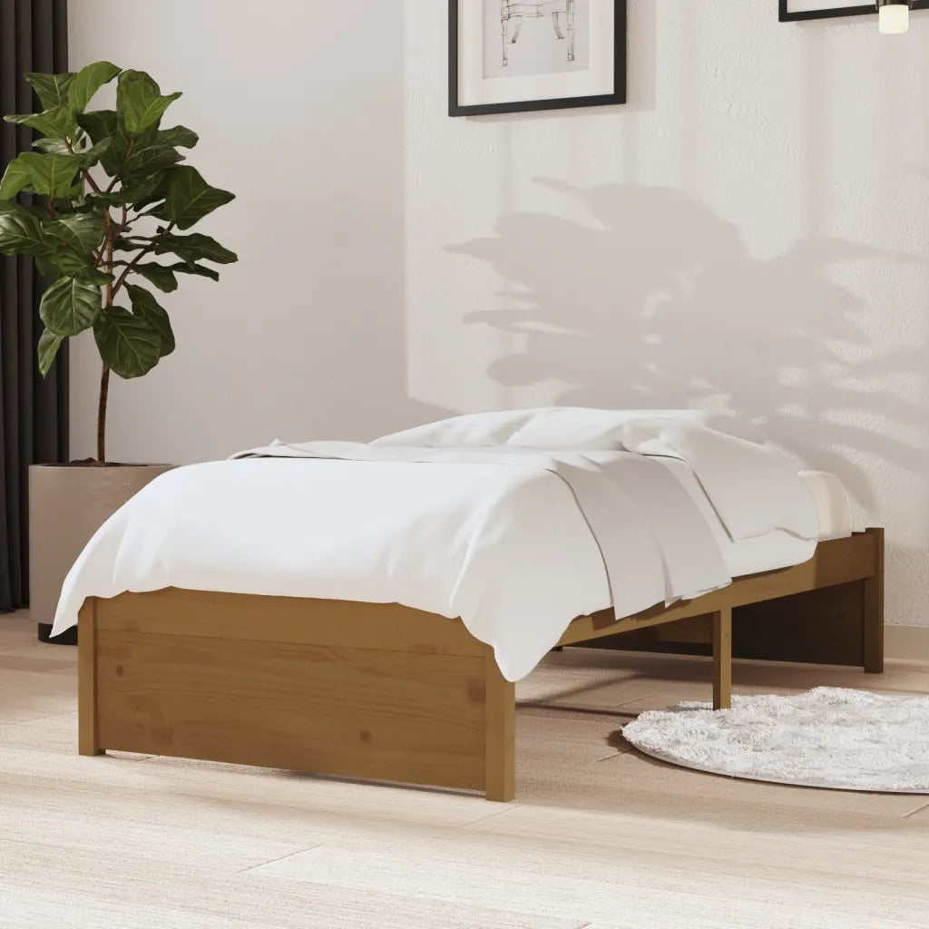 Giroletto senza Materaso Ambra in Legno Massello 75x190 cm 814912