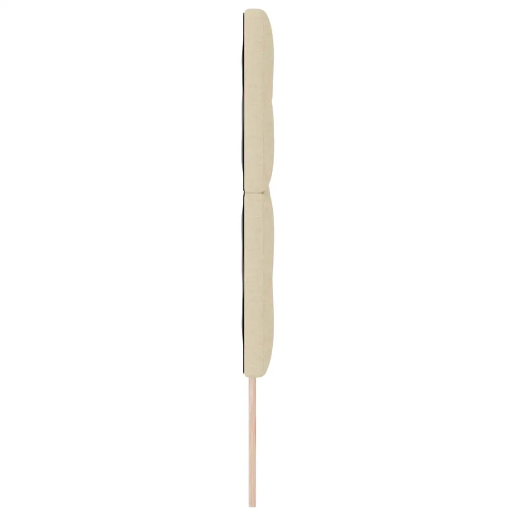 Testiera | Testata regolabile in altezza Crema 160 cm Tessuto