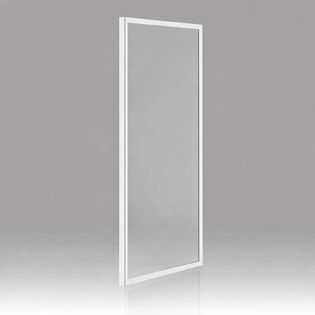 Lato fisso per box doccia corner bianco cristallo temprato trasparente e serigrafato *** misure 72-74.5xh185cm traspa...