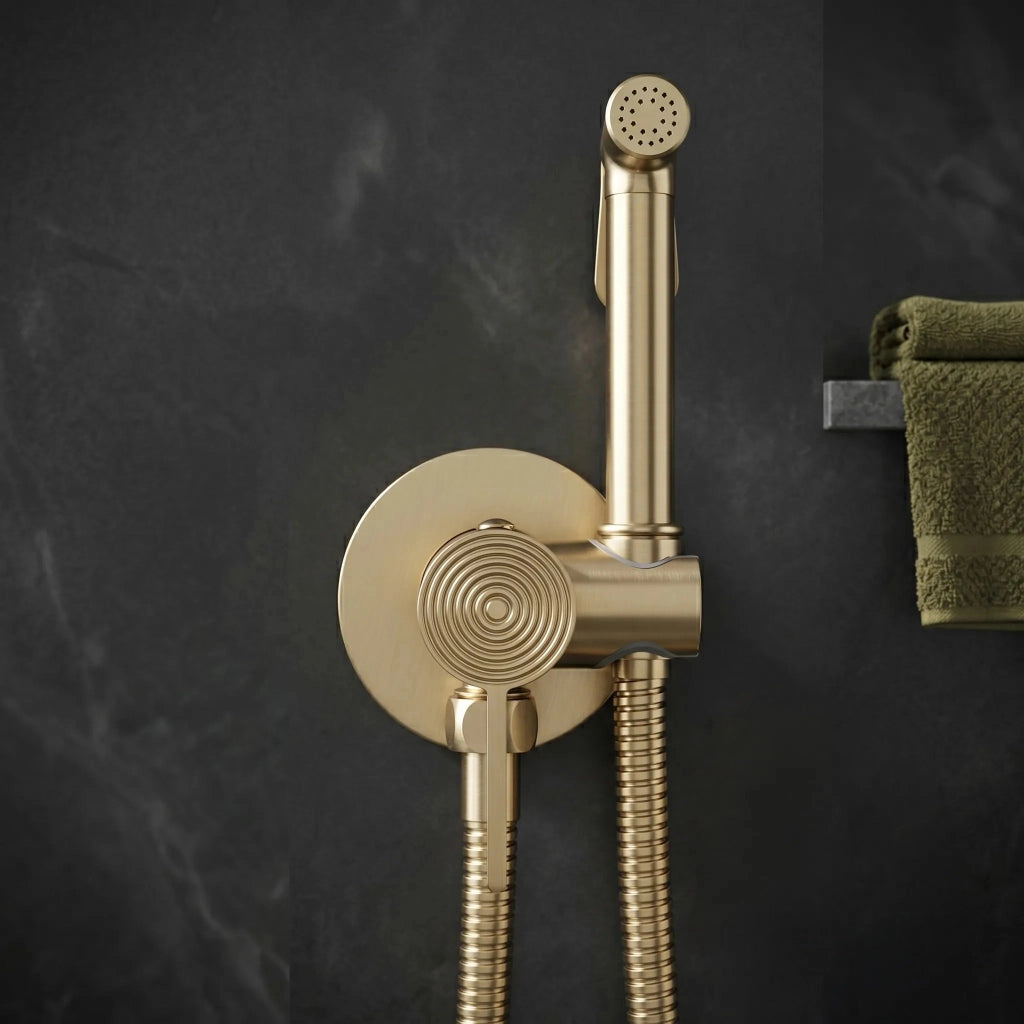 Rubinetto Bidet Rea Foster Brush Gold