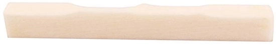 Zadella 4 Corde - Ponte di Sostituzione - Alta Qualità Acustica - Materiale Autentico Osso di Vero - Installazione Rapida - Dimensioni 53*7*3mm - Scheda per Chitarra
