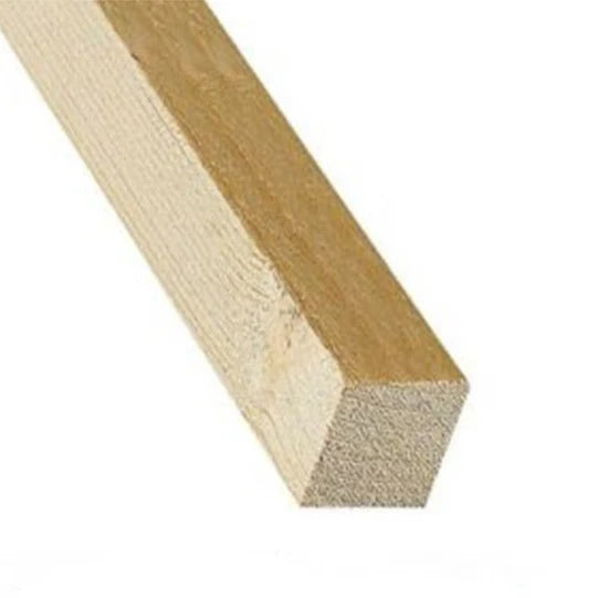 Morali abete carpenteria grezzi   78 x 78 x 2000 mm 2 pz.