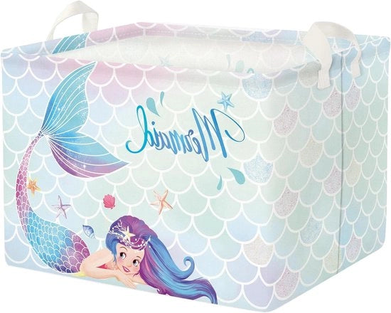 Opbeurre per bambini 36L rettangolare con maniglia per giocattoli e abbigliamento - per camera da bambini e bagno