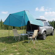 Tenda da auto con tetto Blu 350 x 250 cm Poliestere e Acciaio 42028552