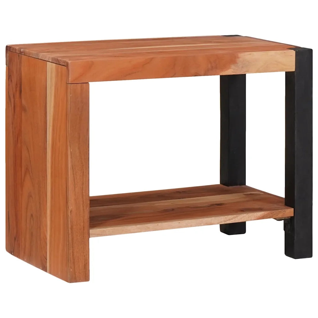 Libreria Marrone 50 x 30 x 40 cm Legno di Acacia Massello 4104015