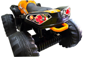 Quad Elettrico per Bambini 12V Kidfun New Quad Arancione