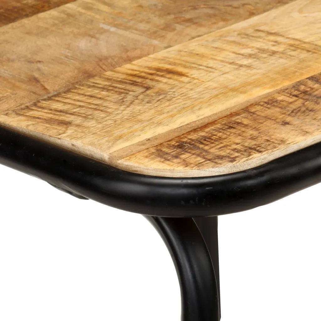 Sgabelli da Bar 4 pz in Legno Massello di Mango cod mxl 62413