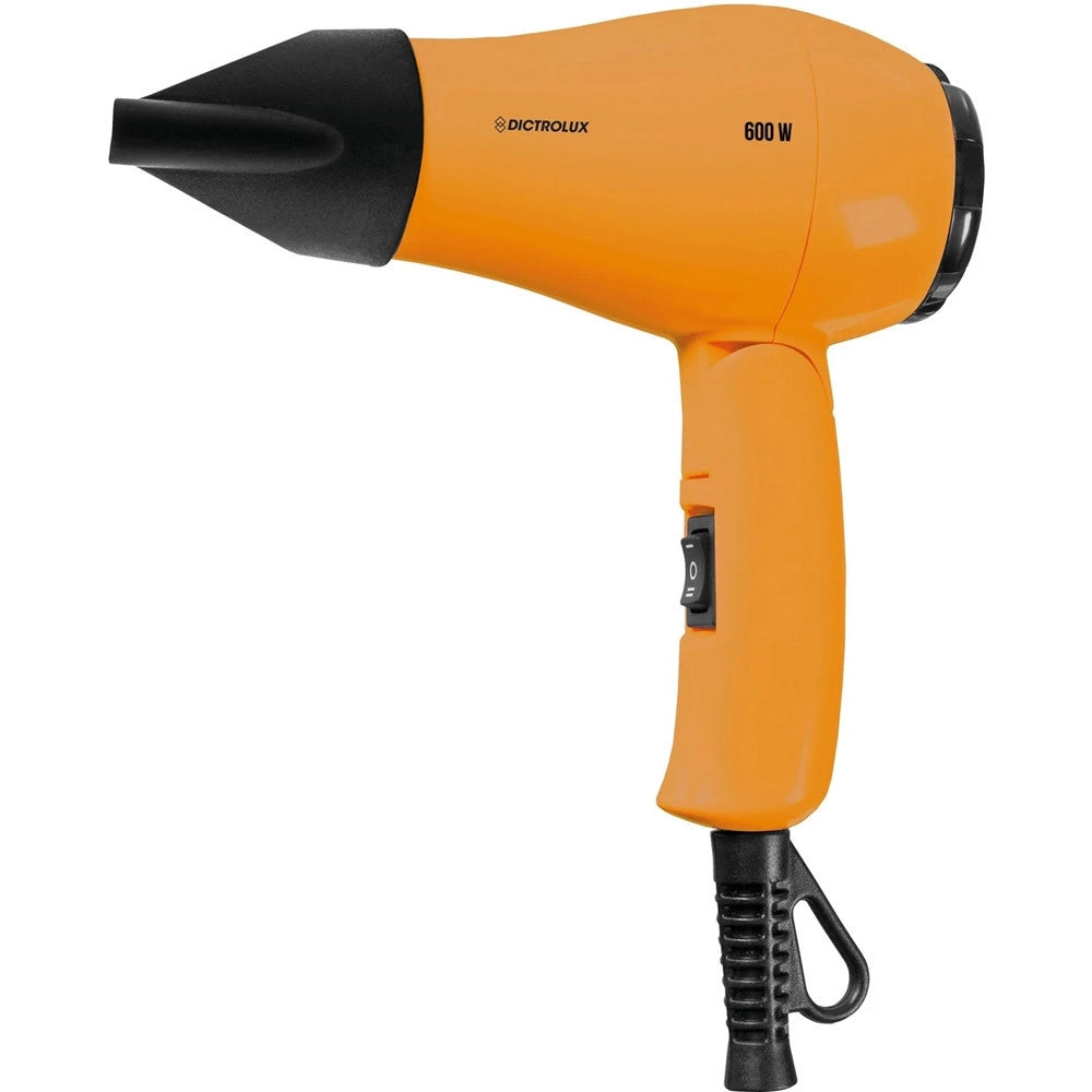 Trade Shop - Asciugacapelli Da Viaggio Pieghevole 600 Watt Motore Dc 2 Velocità Con Diffusore Styling -
