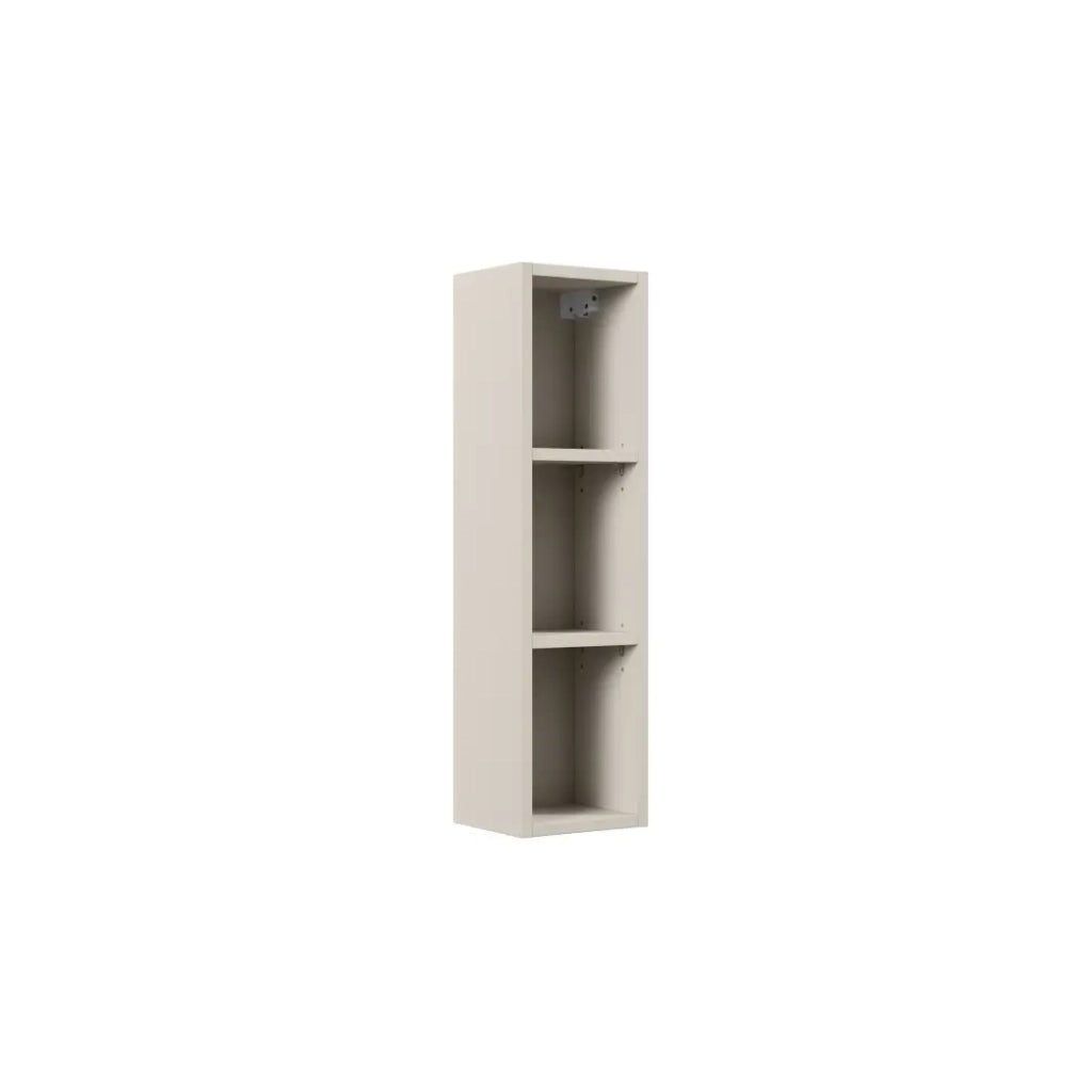 Mobile alto per il bagno BRAZZA - Colore marrone congo - L20 x H74 cm - Da appendere