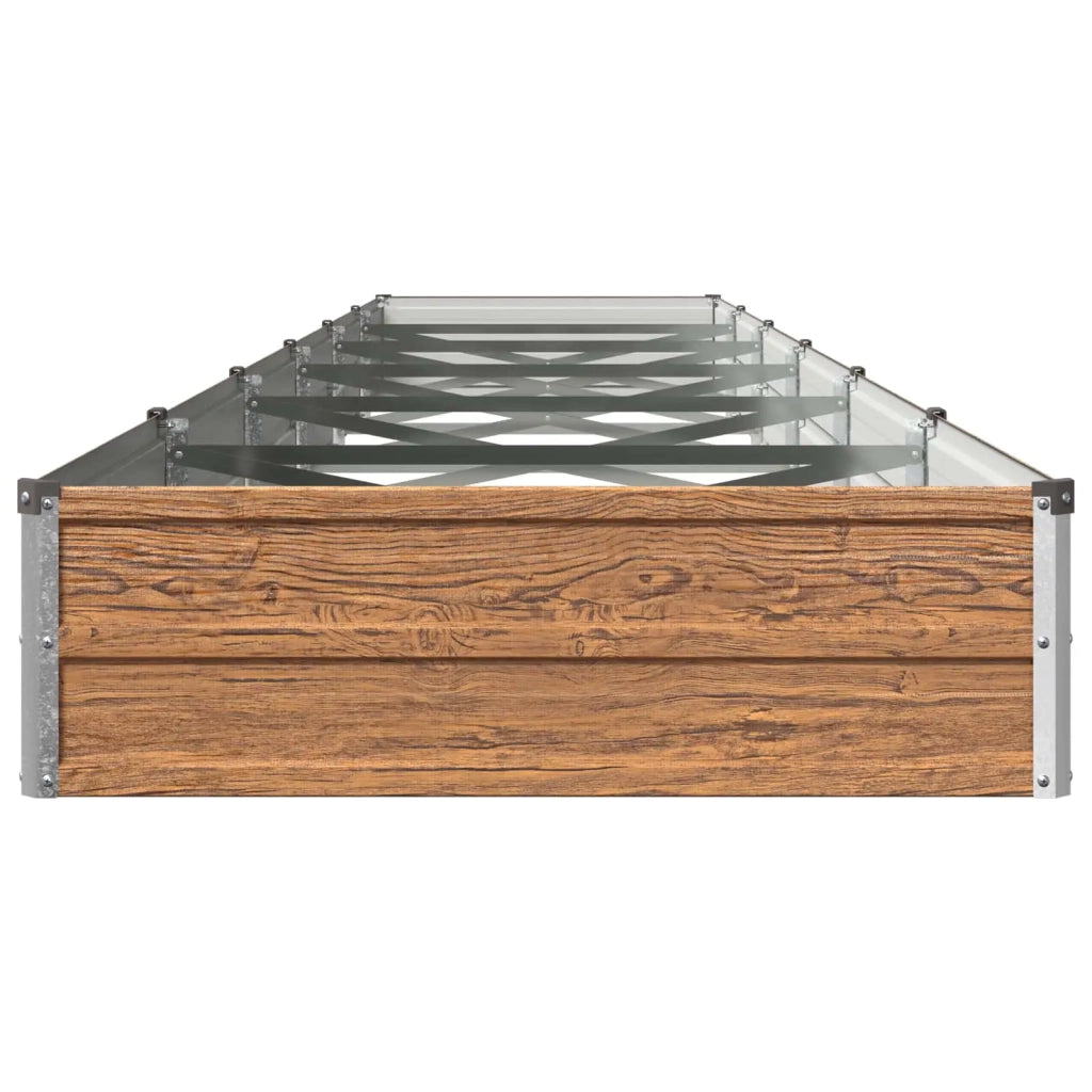 Letto rialzato da giardino Marrone legno 480 x 80 x 24 cm 8006515