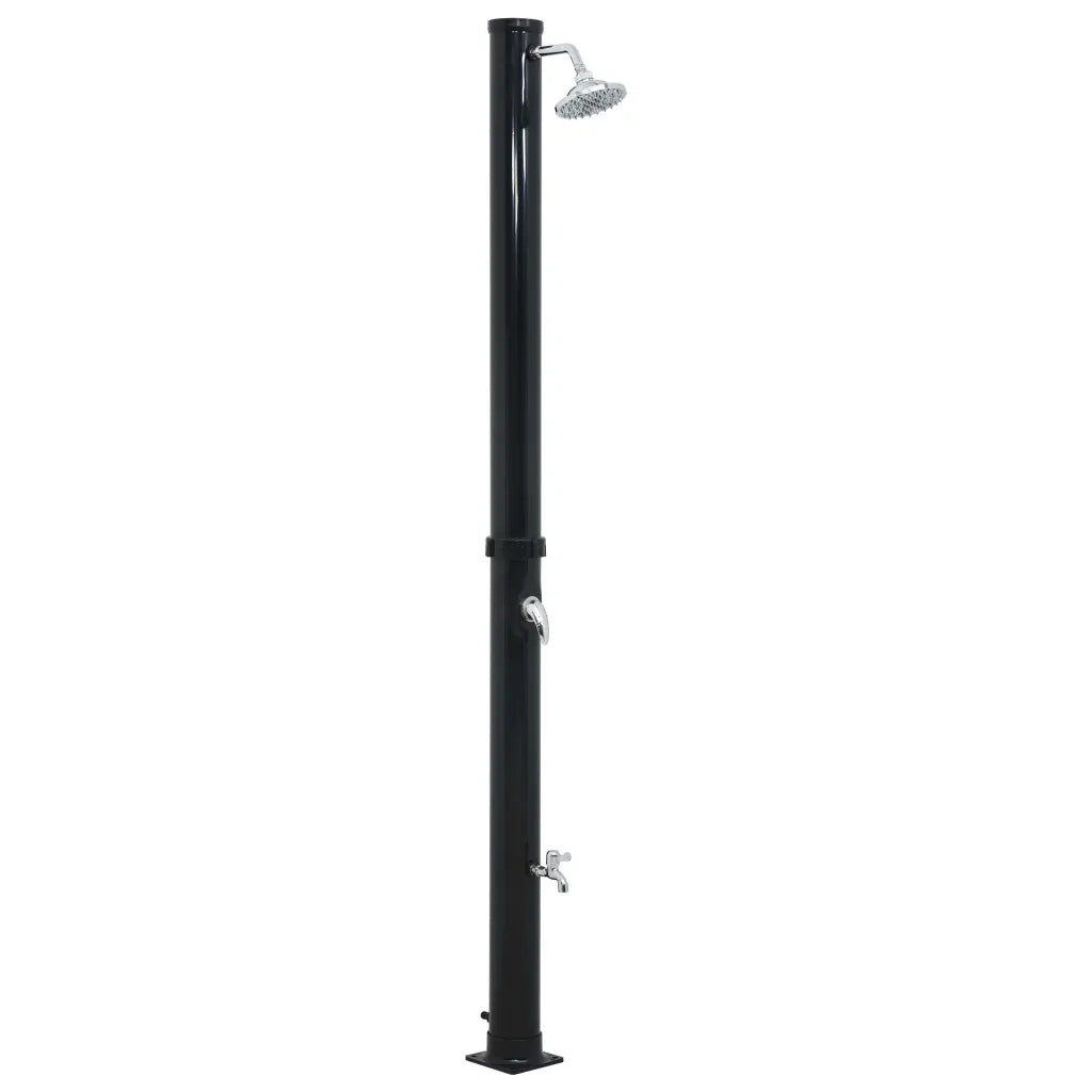 Doccia ad Energia Solare Nera 220 cm 20 L CFW4789623
