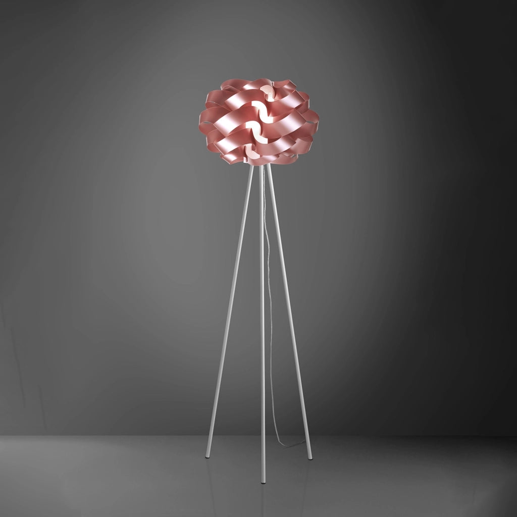 Piantana Moderna 3 Piedi Cloud Polilux ® Pink Metal E Metallo 1 Luce E27