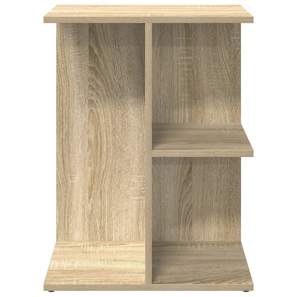 Comodini 2 pz-Set di 2 Tavolino da notte Rovere Sonoma 46,5x29x61 cm in Legno Multistrato