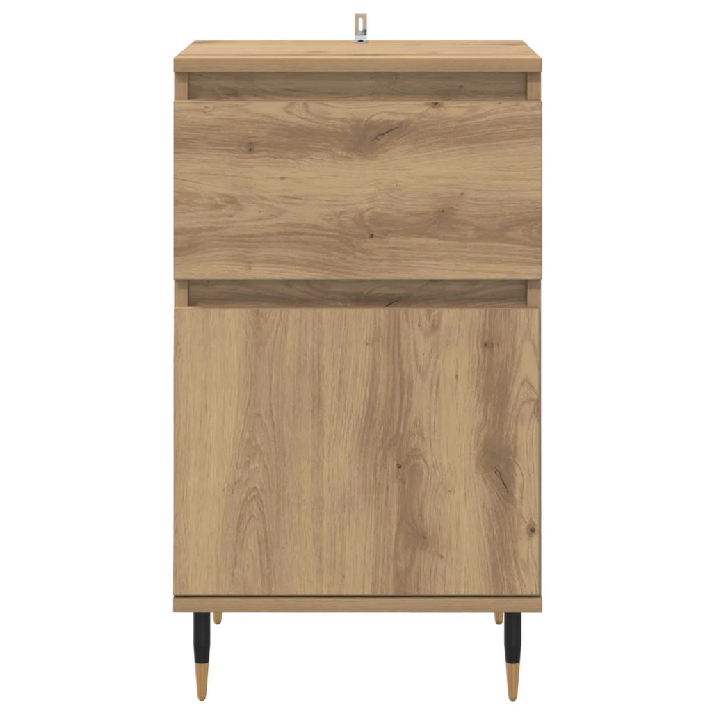 Credenza | Madia | Buffet da pranzo | Armadio da pranzo con cassetto Rovere artigianale 40 x 35 x 70 cm