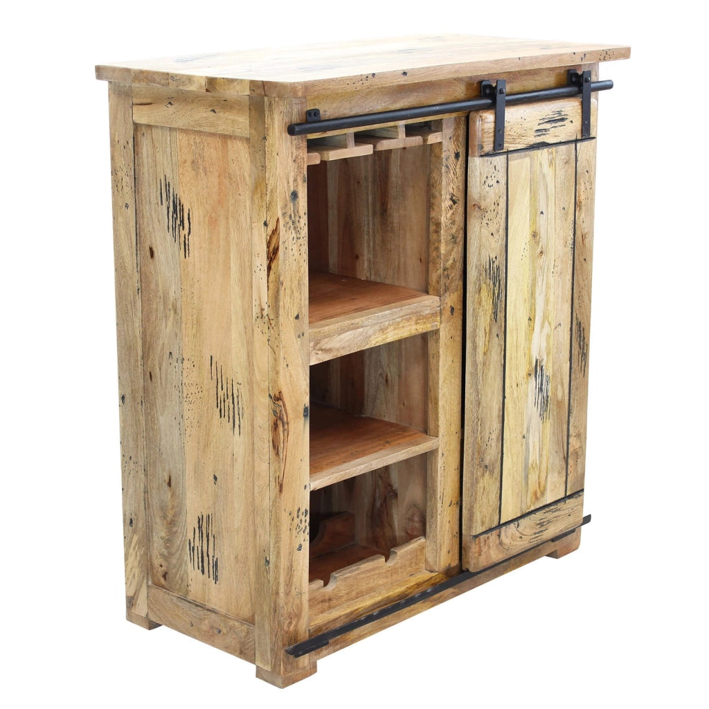 Portabottiglie in Legno cm 90x45x100 - BEIL
