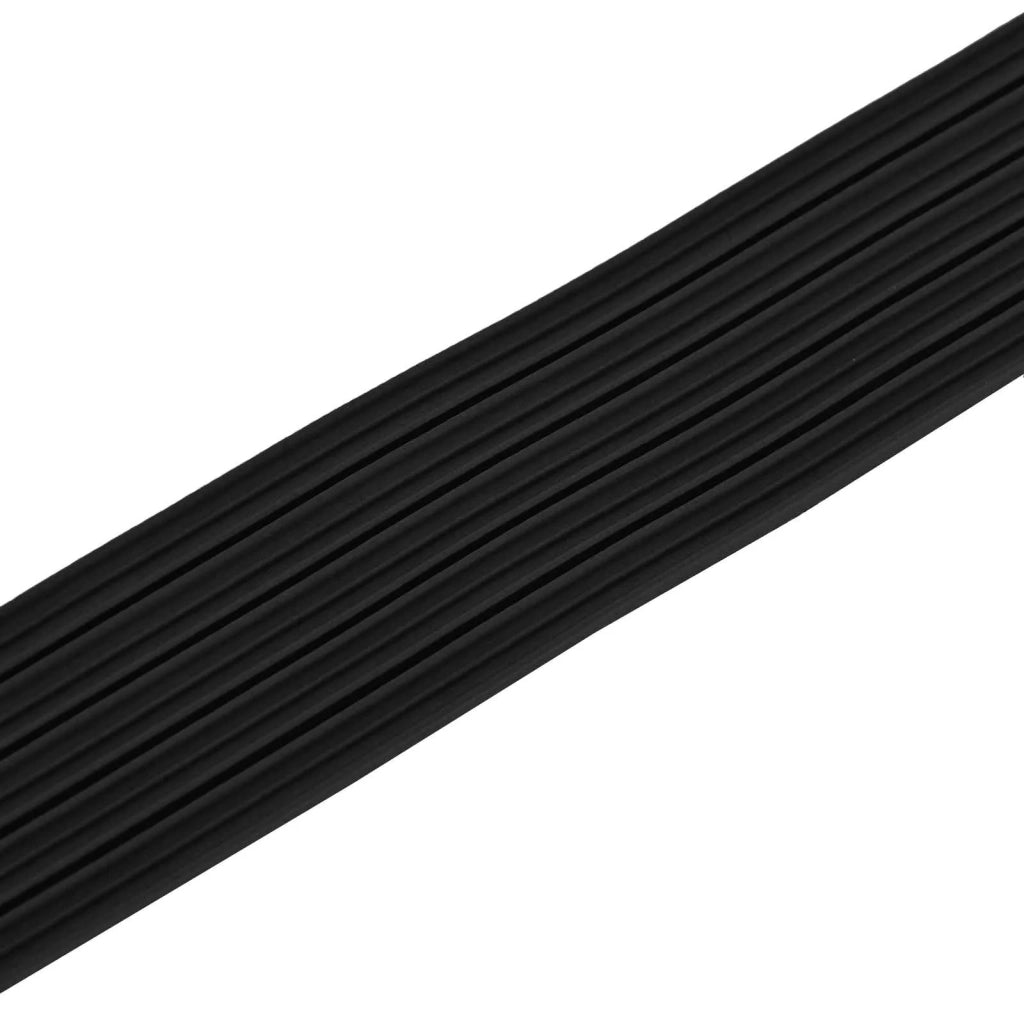 Nastro adesivo per finestre Nero 9 x 4 mm 100 m Schiuma EPDM 42038089