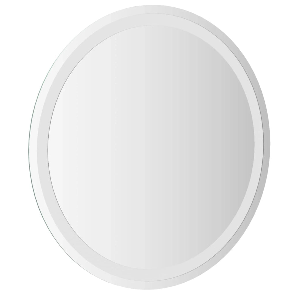 Specchio da bagno LED Trasparente Ø 60 cm vetro temperato 42045847