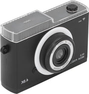 Compatta Piccola Camera 1080P 48MP Video HD 8X Zoom Digitale 8X MP3 Giocchi Filtri con 24 Pollici Schermo IPS - Lunga Durata Batteria