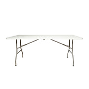 Tavolo pieghevole da giardino con maniglia 180x74x74 cm
