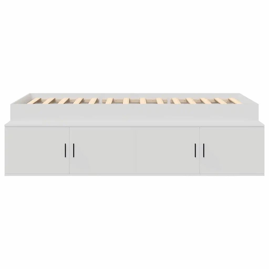 Struttura del letto Bianco 70 x 190 cm Legno multistrato 3335213