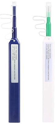 Pulitore per Fibre Ottiche 99% Efficienza - Hars Antistatico - Penna con Testa Rotativa 180° - Adatto per LC/SC/FC/ST - Duraturo - Più di 800 Utilizzazioni