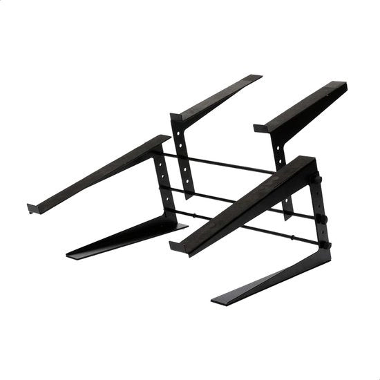 Supporto per laptop e monitor da DJ doppio
