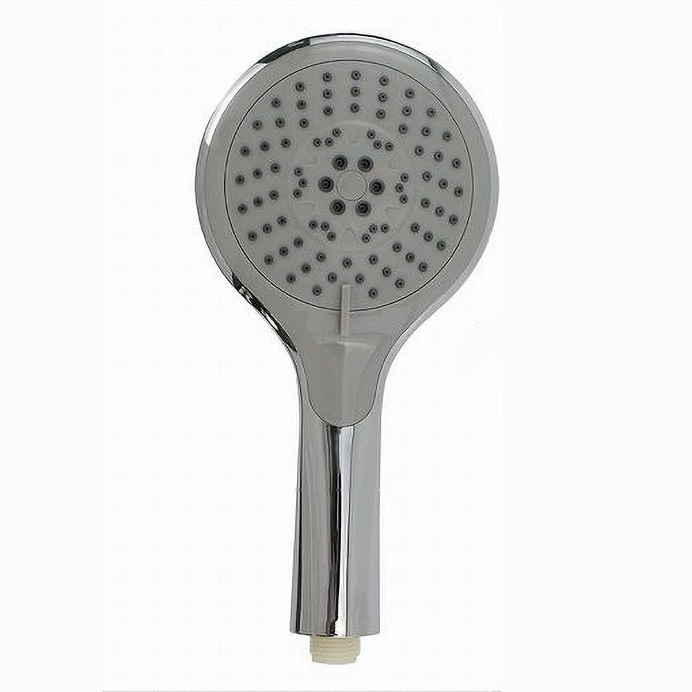 Trade Shop - Doccetta Bagno 24x12.5cm Doccino Soffione Doccia Cornetta Rotondo Moderno 69345 -