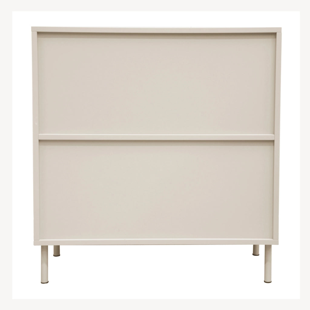 Credenza Holea Comò a 2 Ante 75 x 70 x 34 cm - Beige [en.casa]
