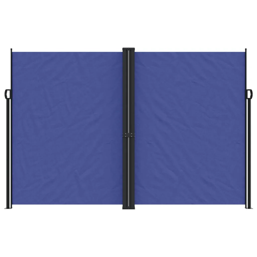 Tenda da Sole | Tenda parasole Laterale Retrattile Blu 220x1000 cm