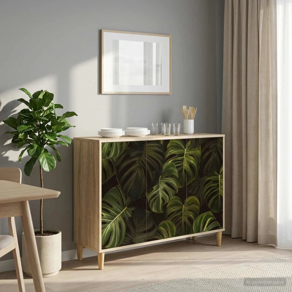 Credenza ELBURG Sonoma 102 x 33 x 75 cm Legno ingegnerizzato 8006953