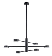 Lampadario sospeso Nowodvorski ORBIT nero metallo 6xGX53