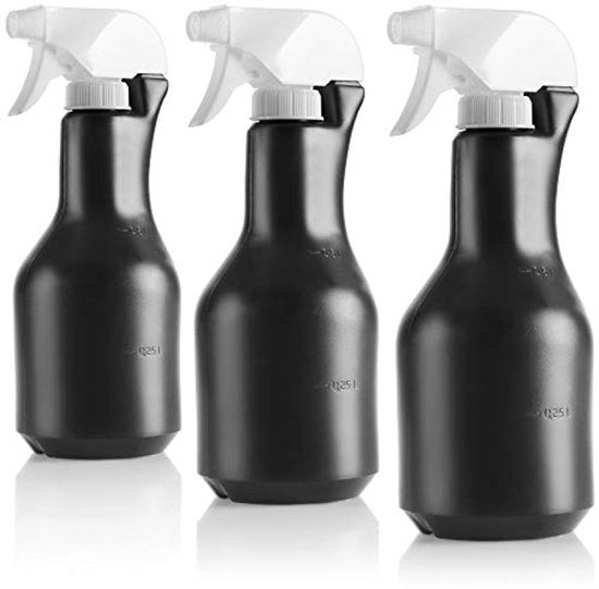 Set di 3 irrigatori per piante regolabili - 500 ml grigio antracite - per irrigazione e pulizia