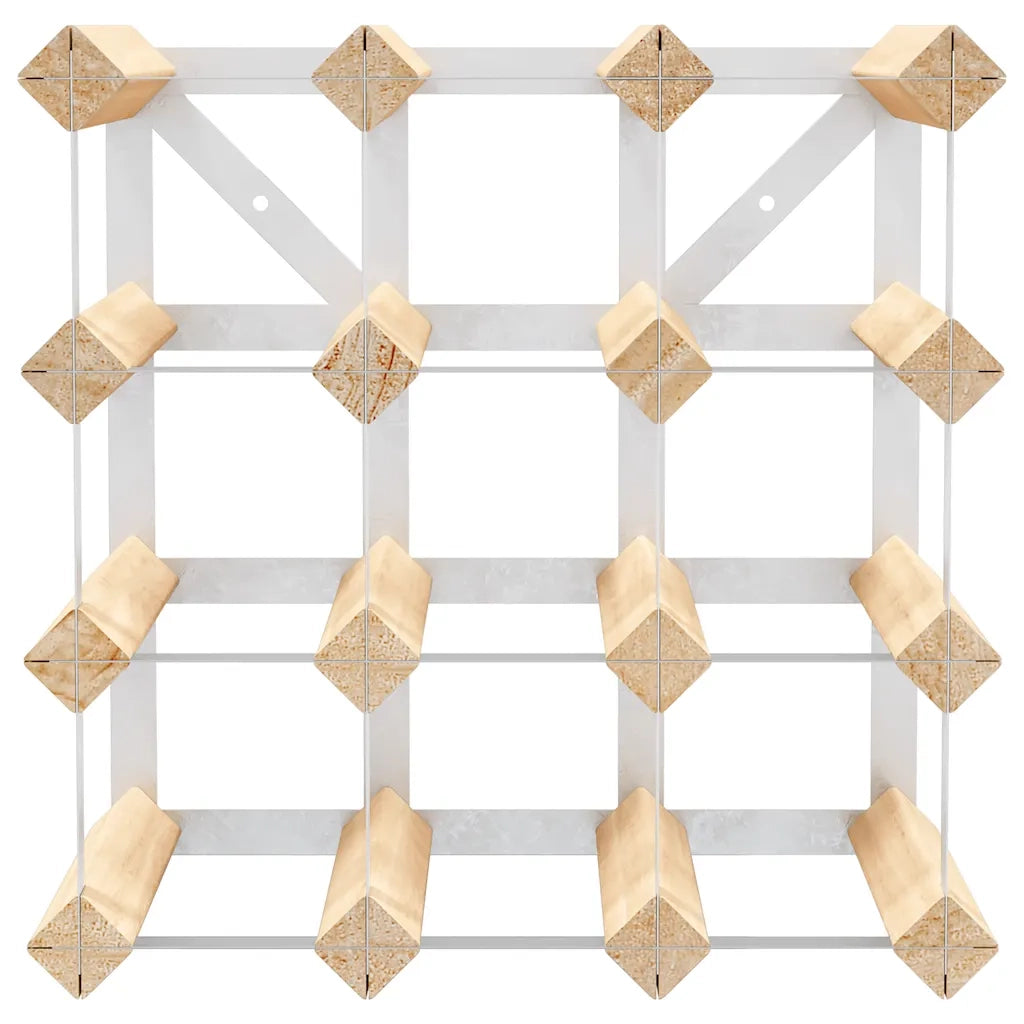 Portavini da 12 Bottiglie in Legno Massello di Pino cod mxl 52884