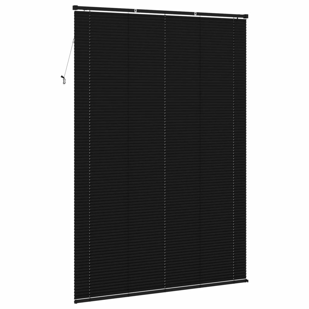 Tenda Veneziana | Tenda a lamelle Nero 213 x 160 cm 25 mm PVC
