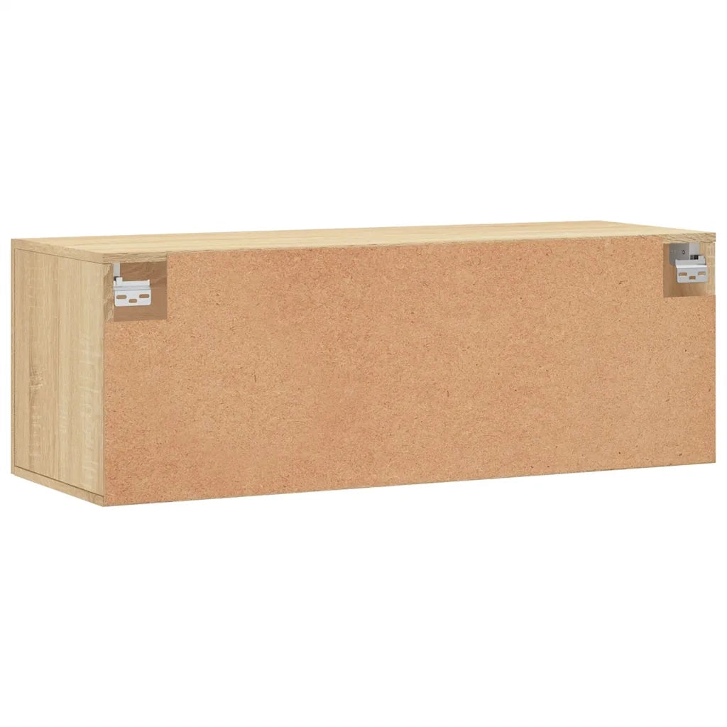 Mobile a Parete Rovere Sonoma 100x36,5x35 cm Legno Multistrato 830119