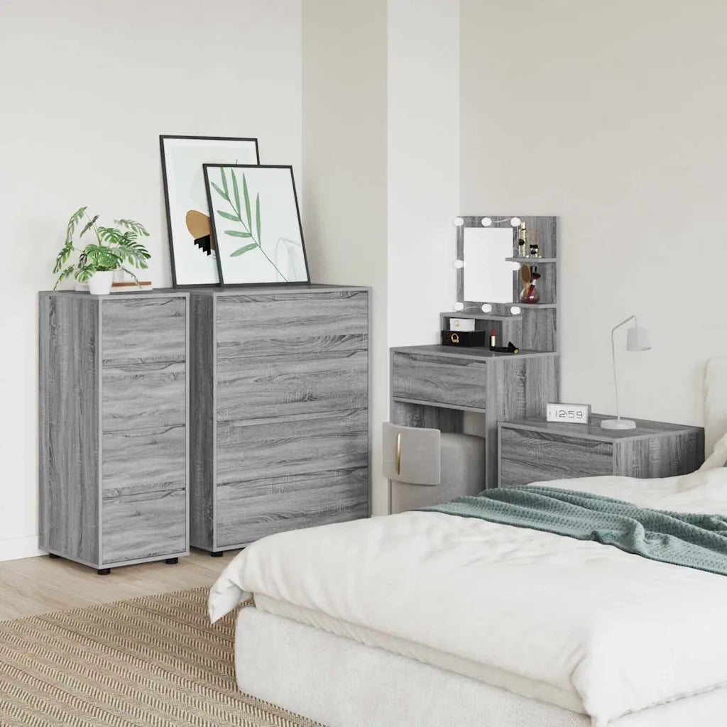 Armadio Grigio Sonoma 40 x 48 x 105 cm Legno multistrato
