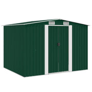 Capanno per Attrezzi in Metallo Verde 257x205x178 cm cod mxl 42871