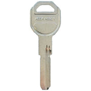CHIAVE PUNZONATA YALE SERIE SIRIO PRO ORIGINALE - OTTONE NICHELATO- 5 pezzi