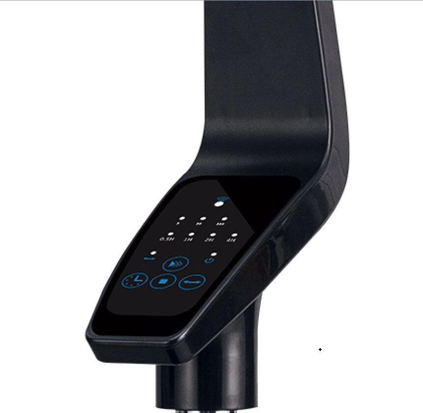 Ventilatore a piantana 40 cm con telecomando, 3 velocità e timer 7,5h pannello touch LED oscillazione regolabile 50W - Sogo