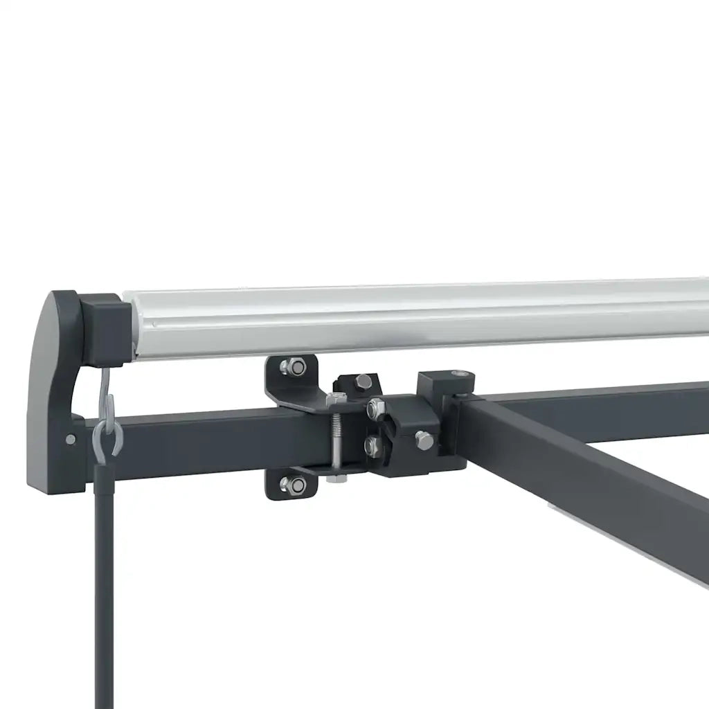 vidaXL Tenda da Sole con Antracite 3,5 x 2,5 m Metallo