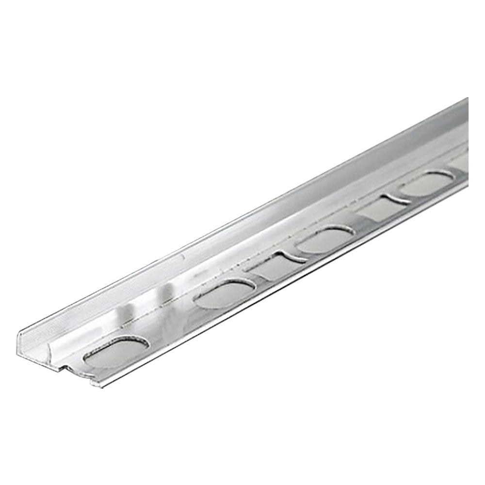BASE PER PROFILI LAMINATO E PARQUET 'UNISYSTEM' h. mm 10 - spessore pavimenti mm 9,6/12,5- 2 pezzi  - PROFILPAS