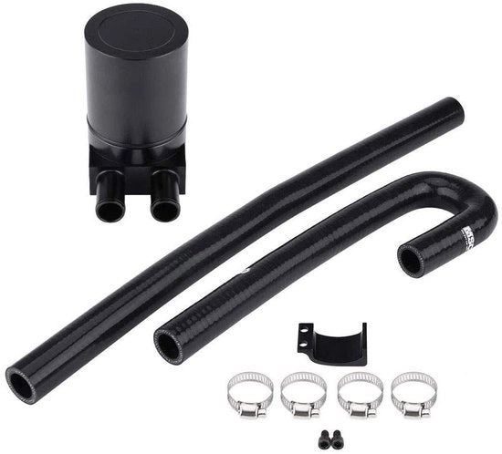 Kit di adempimento per serbatoio di olio - Reservorio in alluminio - Kit di adempimento per serbatoio di olio - Adatto per N54 335i/135i/E90/E92/E82 2006-2010 - Migliora prestazioni motoristiche - Facile da installare - Serbatoio di olio di adempimento