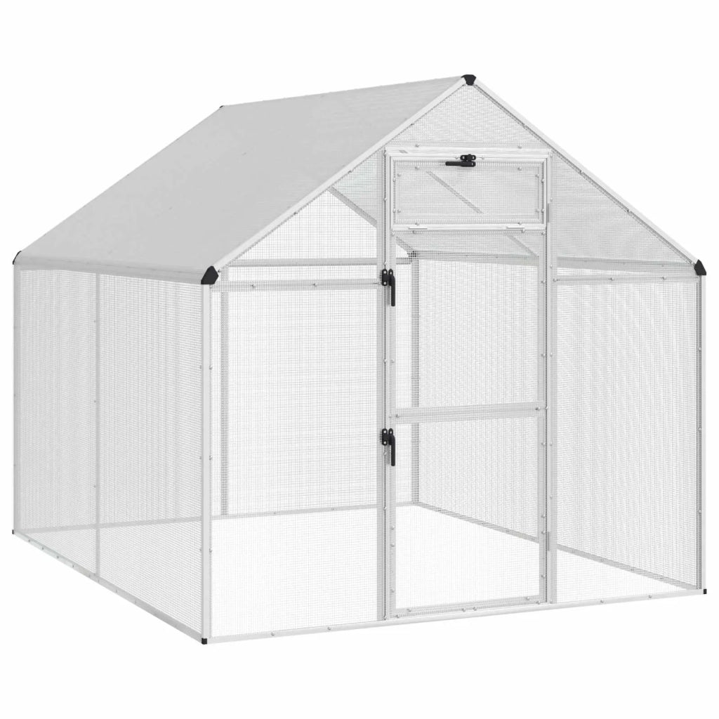 Gabbia per uccelli Argento 181,5 x 221 x 173,5 cm CFW1851136